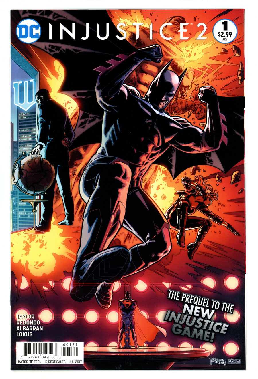 Injustice 2 1 High Grade (2017) Redondo Variant 
