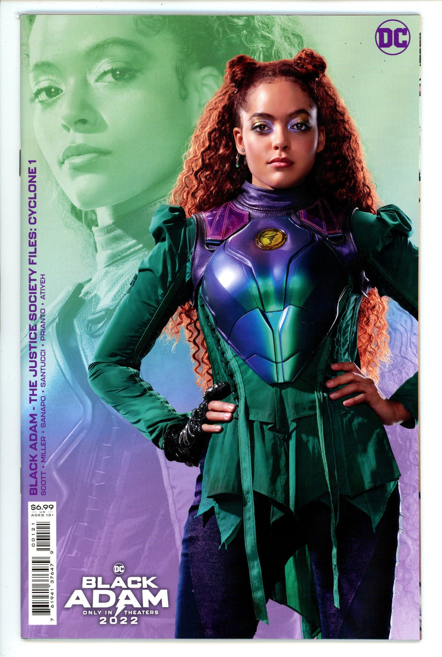 Black Adam - The Justice Society Files: Cyclone1High Grade(2022) PhotoVariant