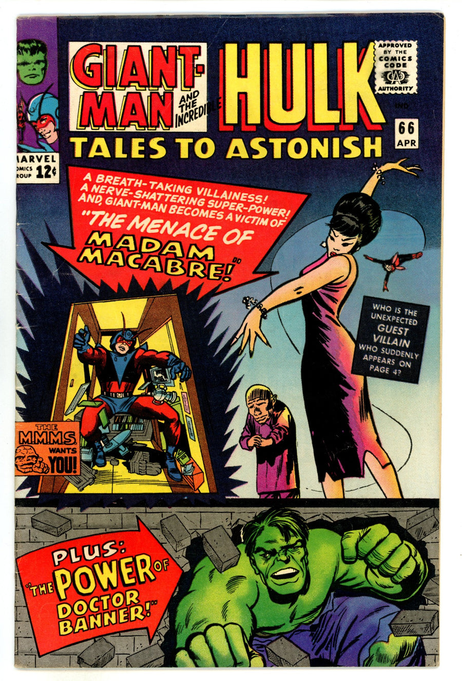 Tales to Astonish Vol 1 66  VG/FN (5.0)  (1965)  
