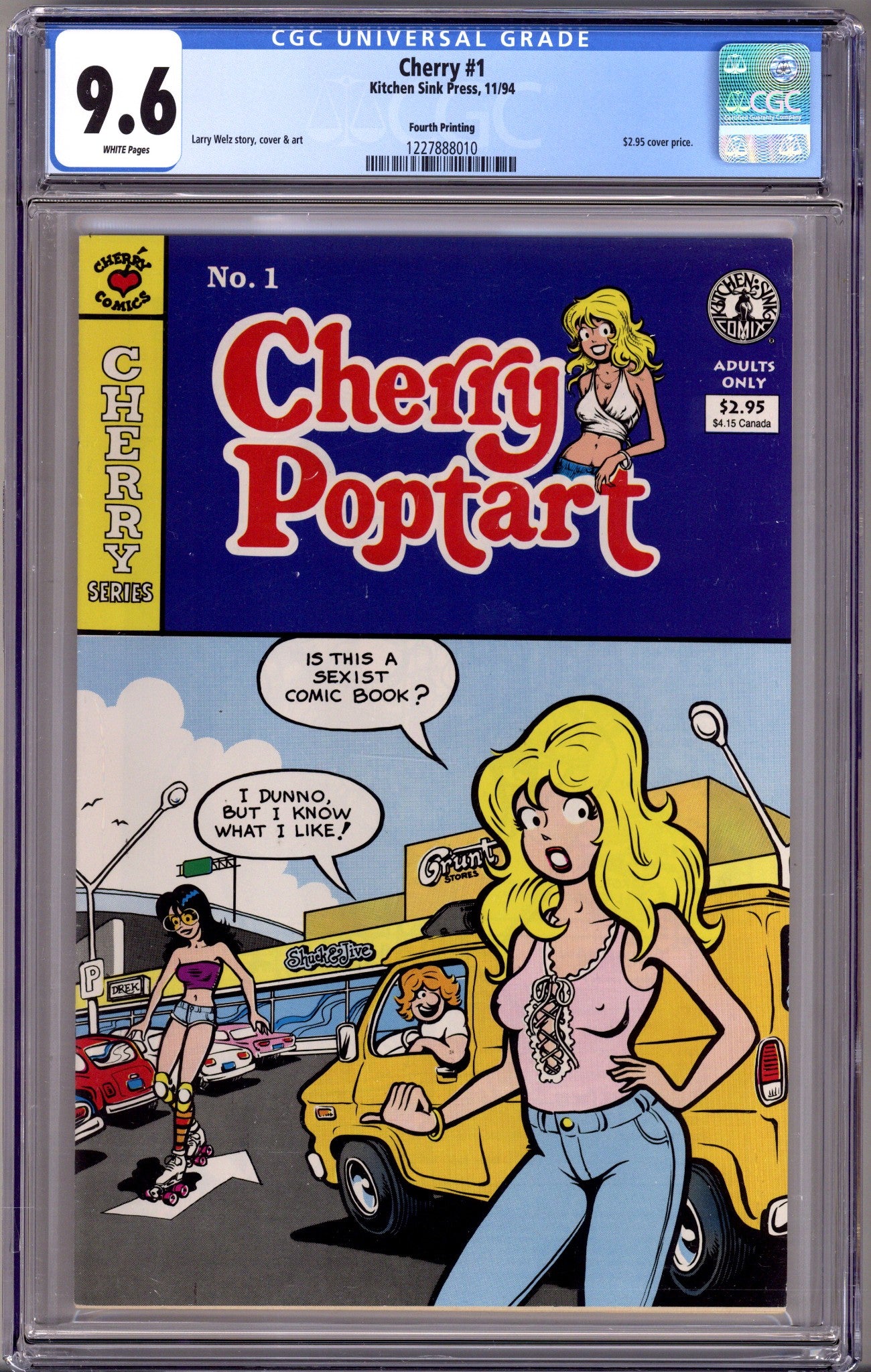 Cherry 1 CGC 9.6 (NM+) (1994) 4th Print 