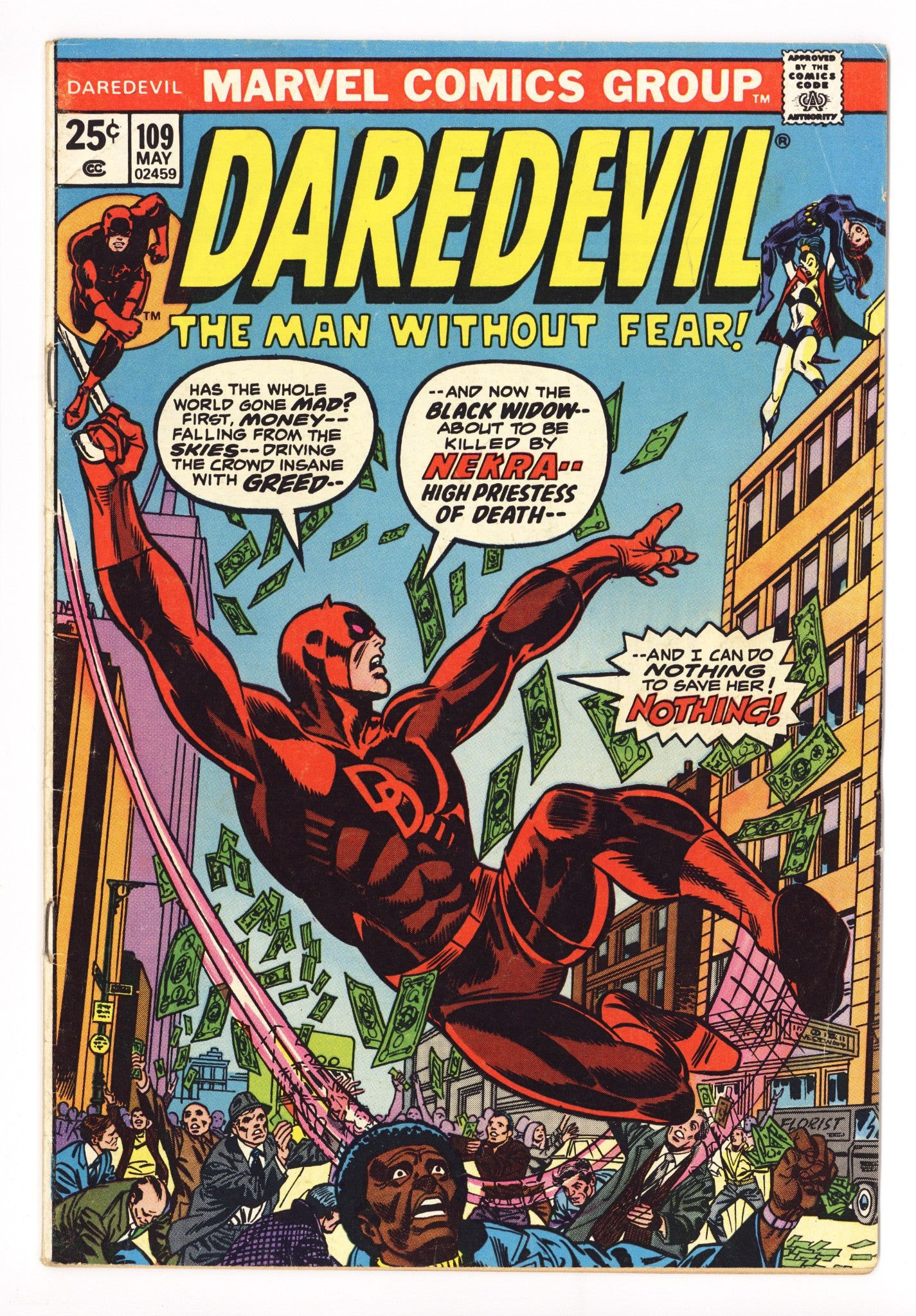 Daredevil Vol 1 109 VG+ (4.5) (1974) 