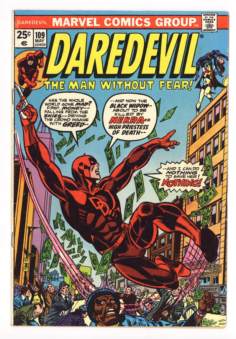 Daredevil Vol 1 109 VG+ (4.5) (1974) 