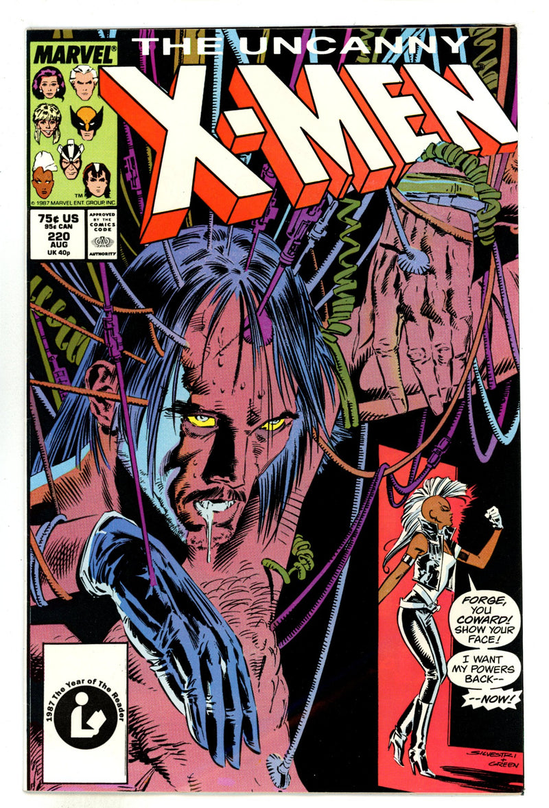 The Uncanny X-Men Vol 1 220 Low Grade (1987) 