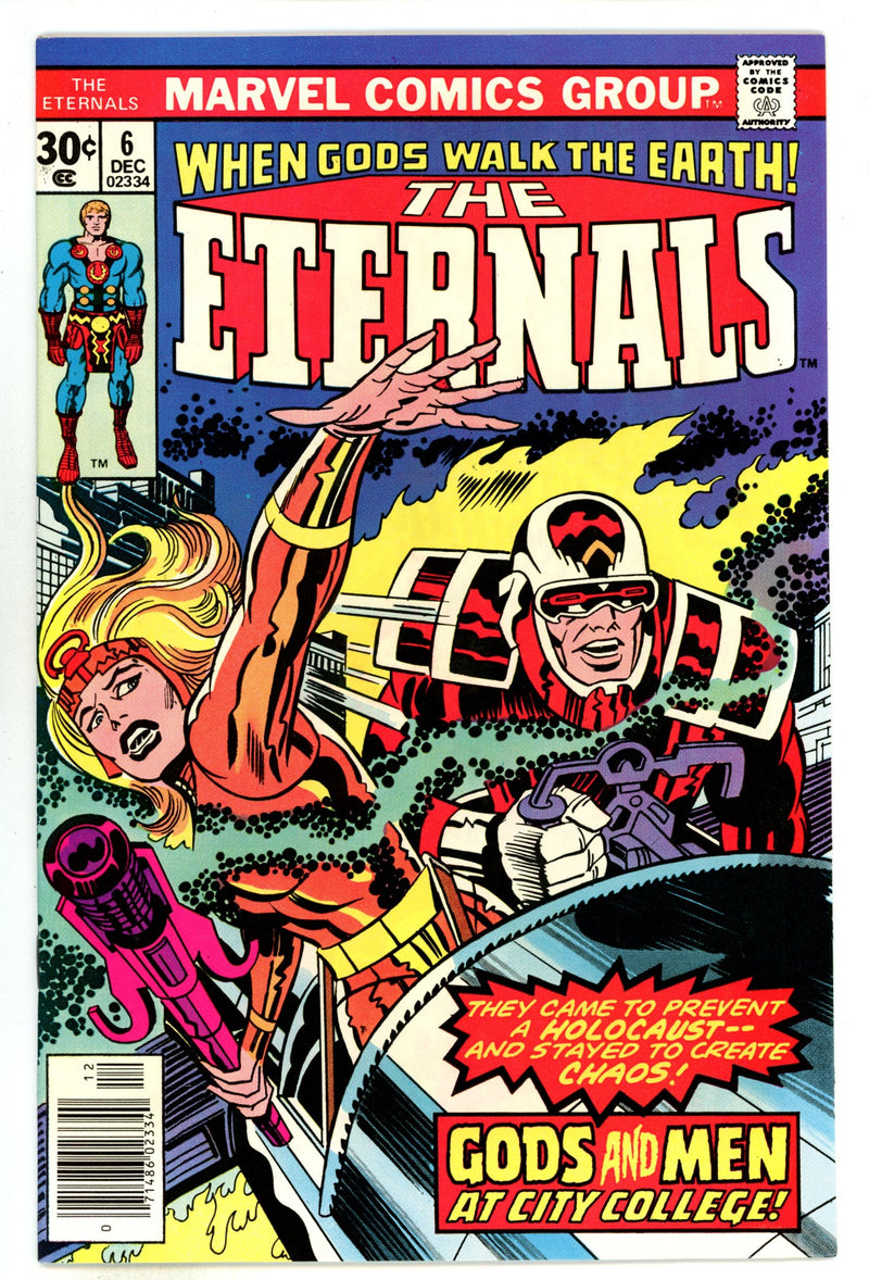 The Eternals Vol 1 6 VF/NM (9.0) (1976) 