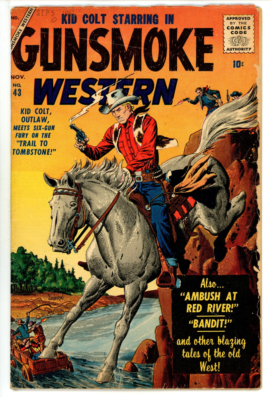 Gunsmoke Western 43 VG (4.0) (1957) 