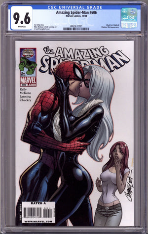 The Amazing Spider-Man Vol 2 606 CGC 9.6 (NM+) (2009)