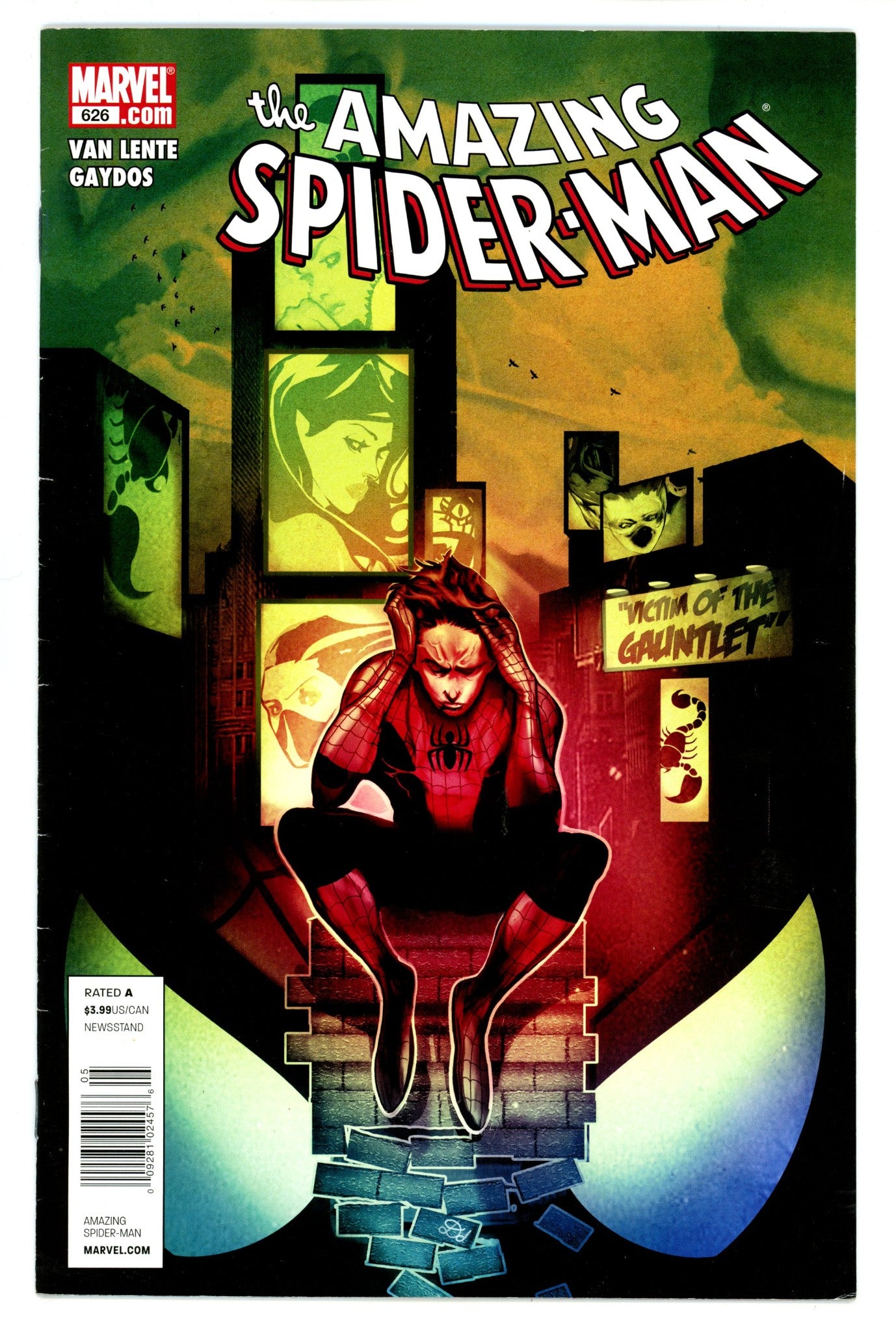 The Amazing Spider-Man Vol 2 626 VG/FN (5.0) (2010) Newsstand 