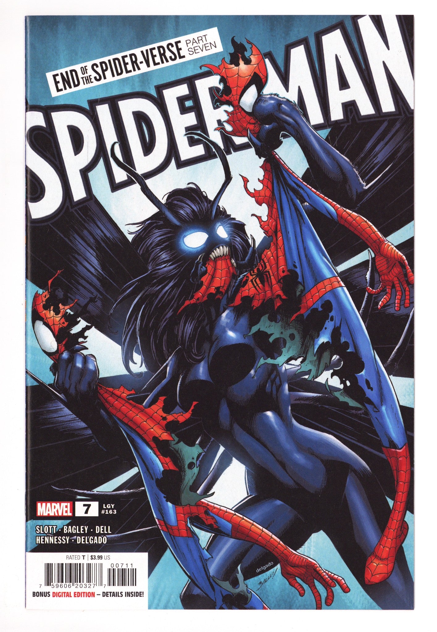 Spider-Man Vol 4 7 (163)  NM- (9.2)   (2023)        