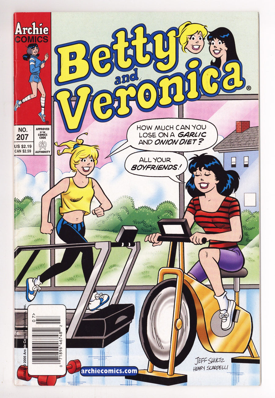Betty and Veronica Vol 1 207 High Grade (2005) Newsstand 