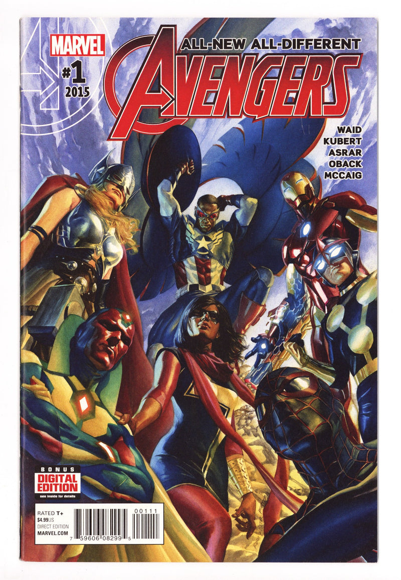 All-New, All-Different Avengers Vol 1 1 High Grade (2016) 