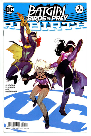 Batgirl & the Birds of Prey: Rebirth 1 Caldwell Variant (2016)