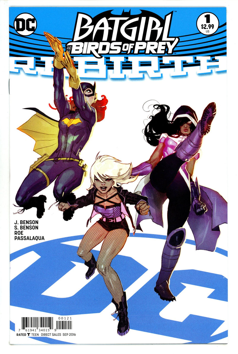 Batgirl & the Birds of Prey: Rebirth 1 Caldwell Variant (2016)
