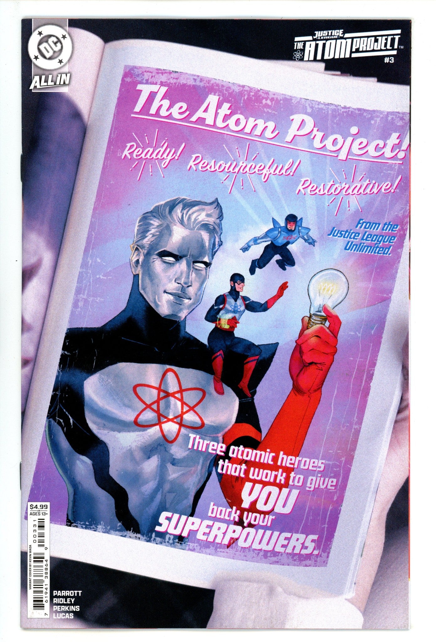 Justice League The Atom Project 3 Wada Variant (2025)