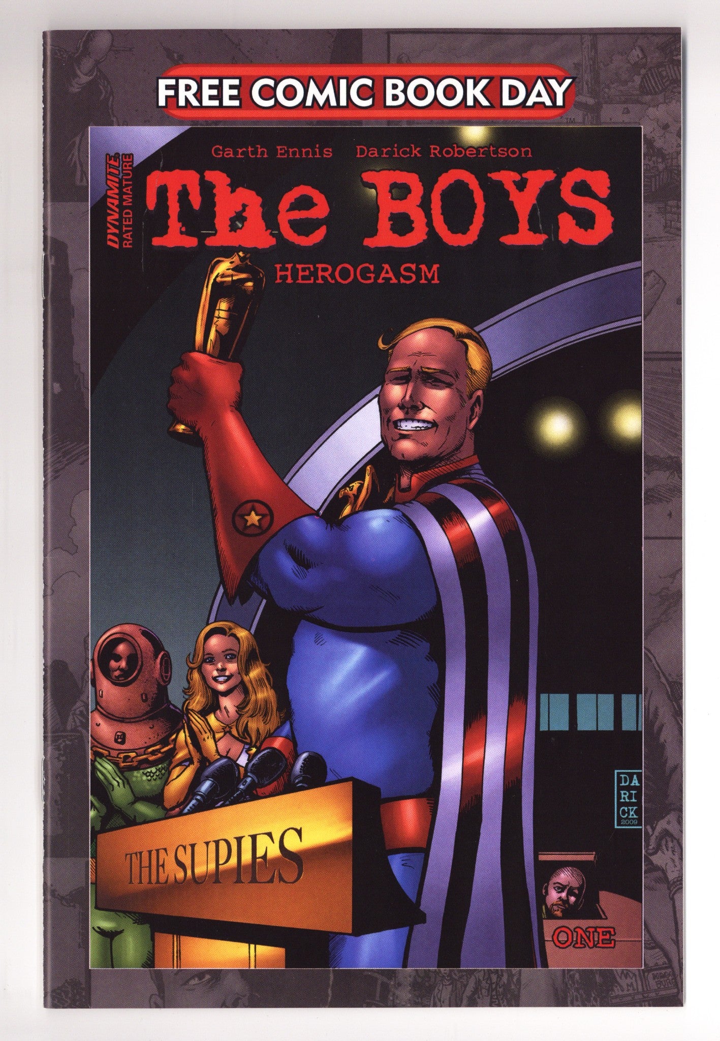 The Boys Herogasm: #1. FCBD Printing 1 High Grade (2021) 