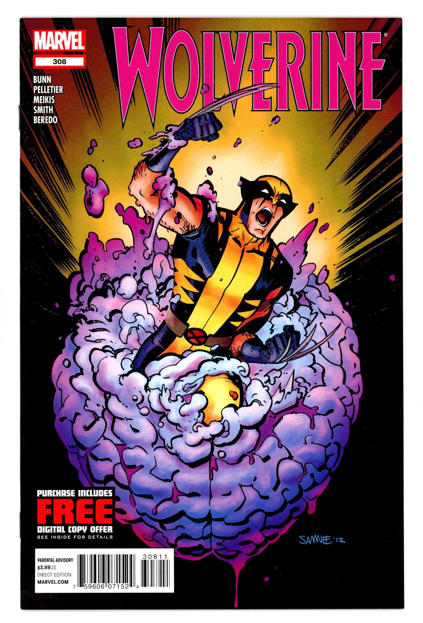 Wolverine Vol 4 308 High Grade (2012) 