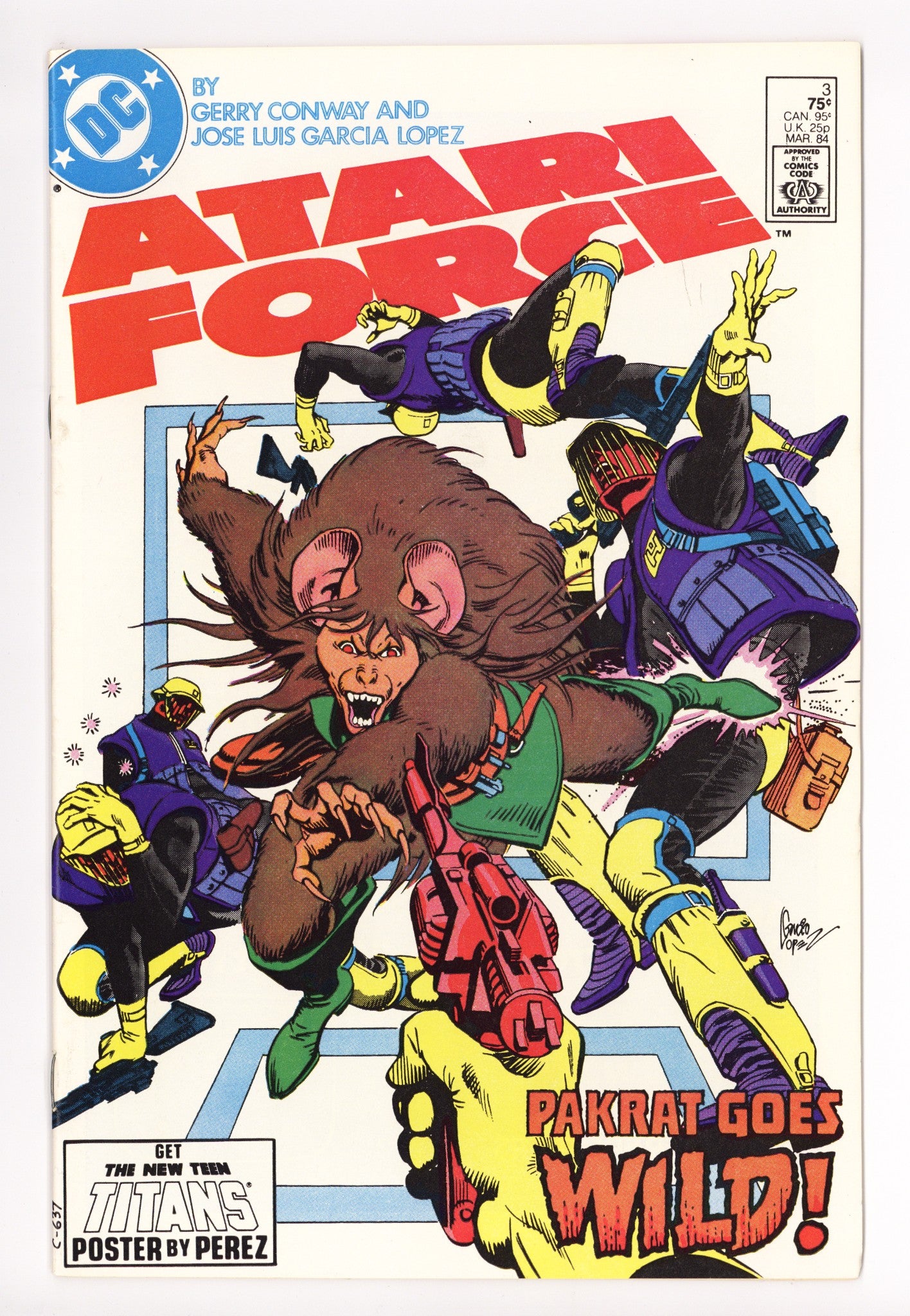 Atari Force   2  Mid Grade   (1984)        