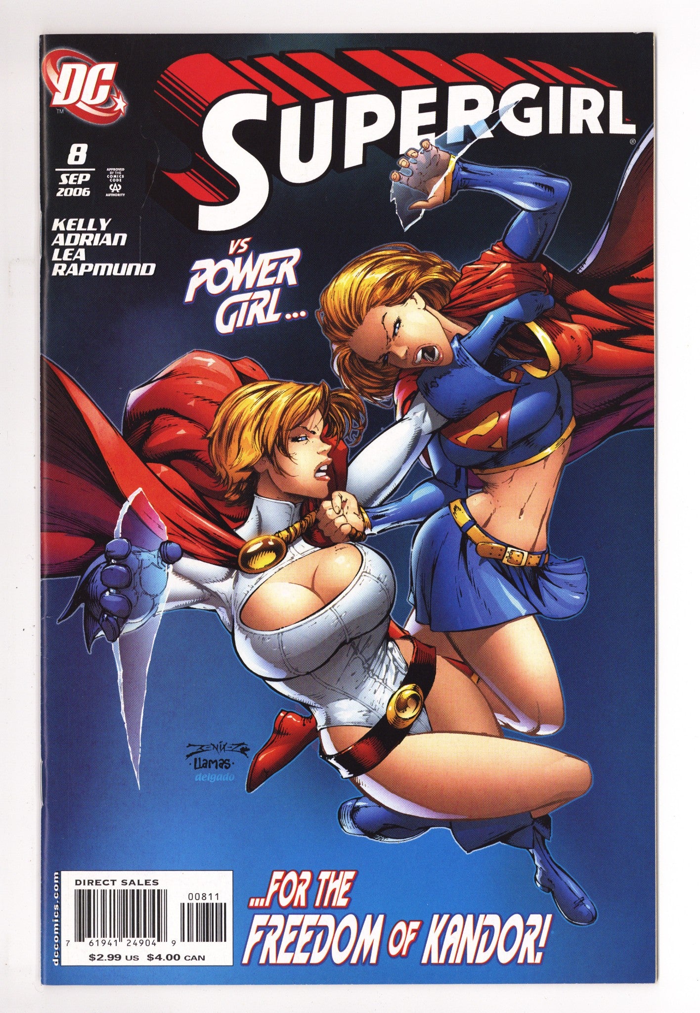 Supergirl Vol 5 8 Mid Grade (2006) 