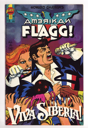 Howard Chaykin's American Flagg! Vol 2 11 High Grade (1989)