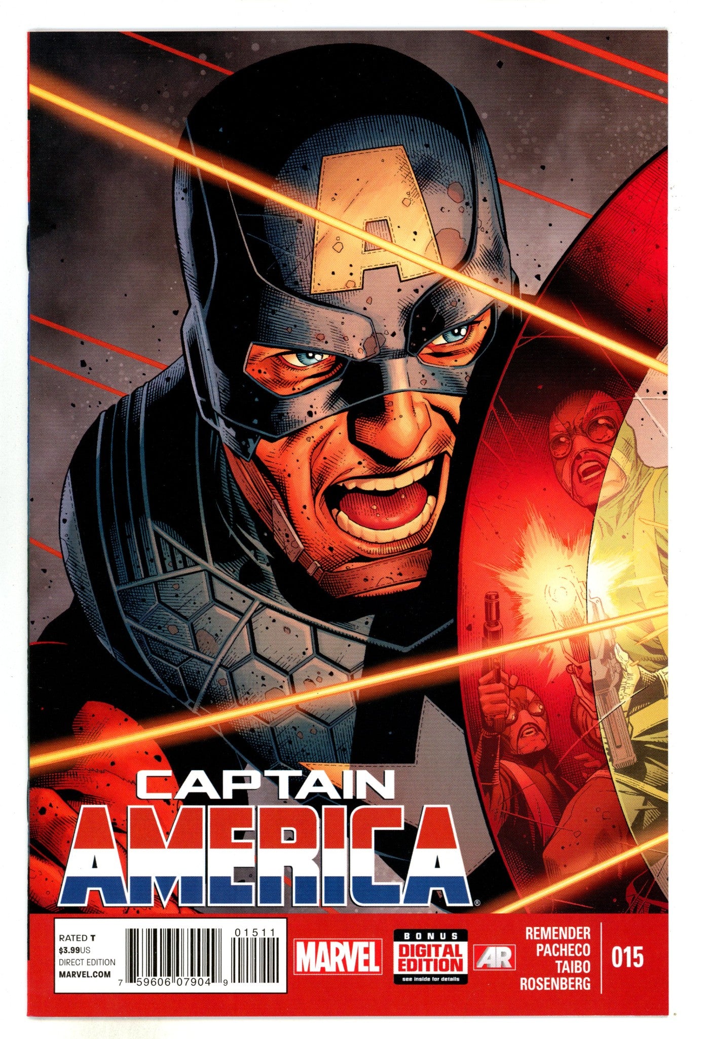 Captain America Vol 7 15 High Grade (2014) 