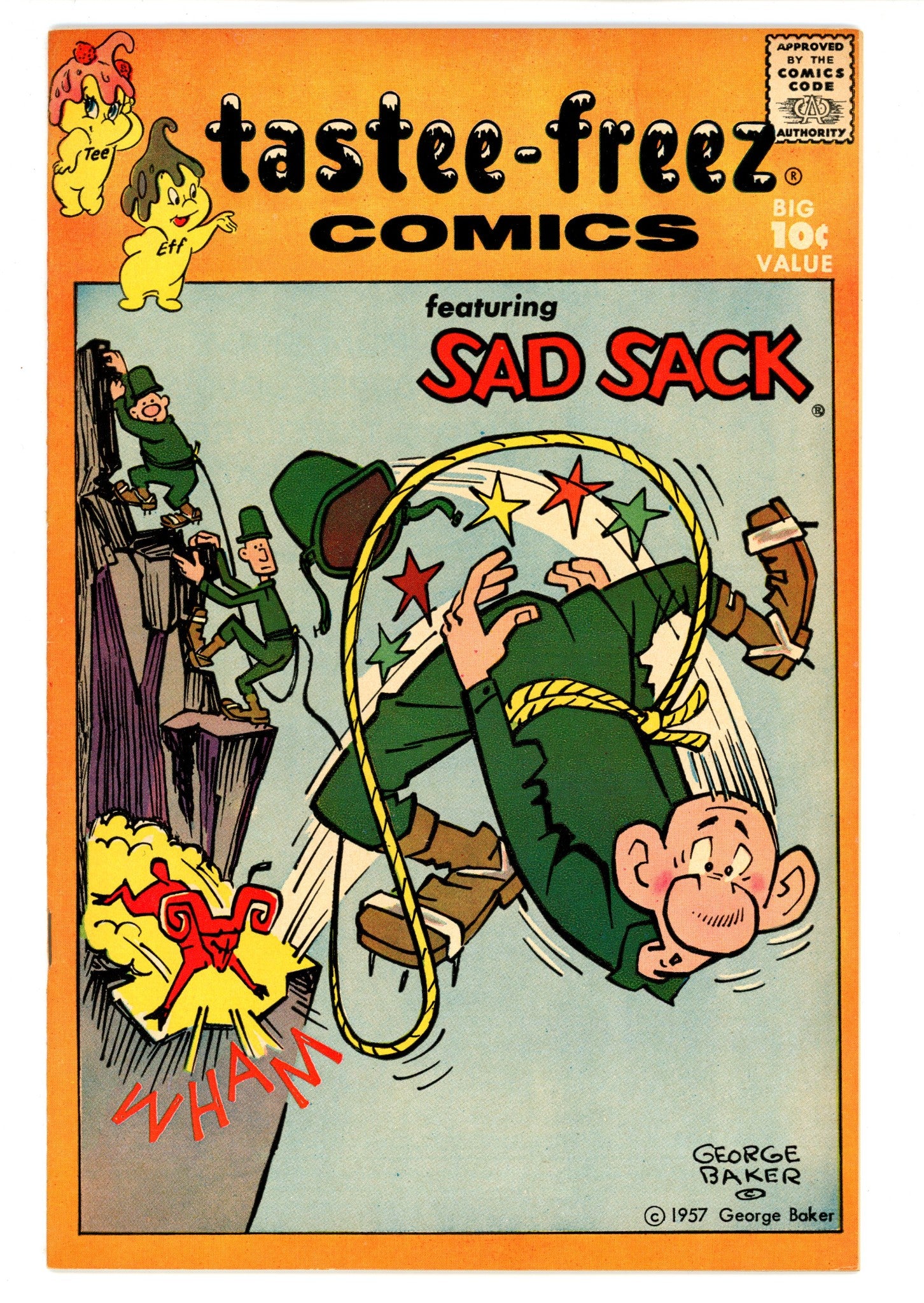 Tastee-Freez Comics 4 VF+ (8.5) (1957) 