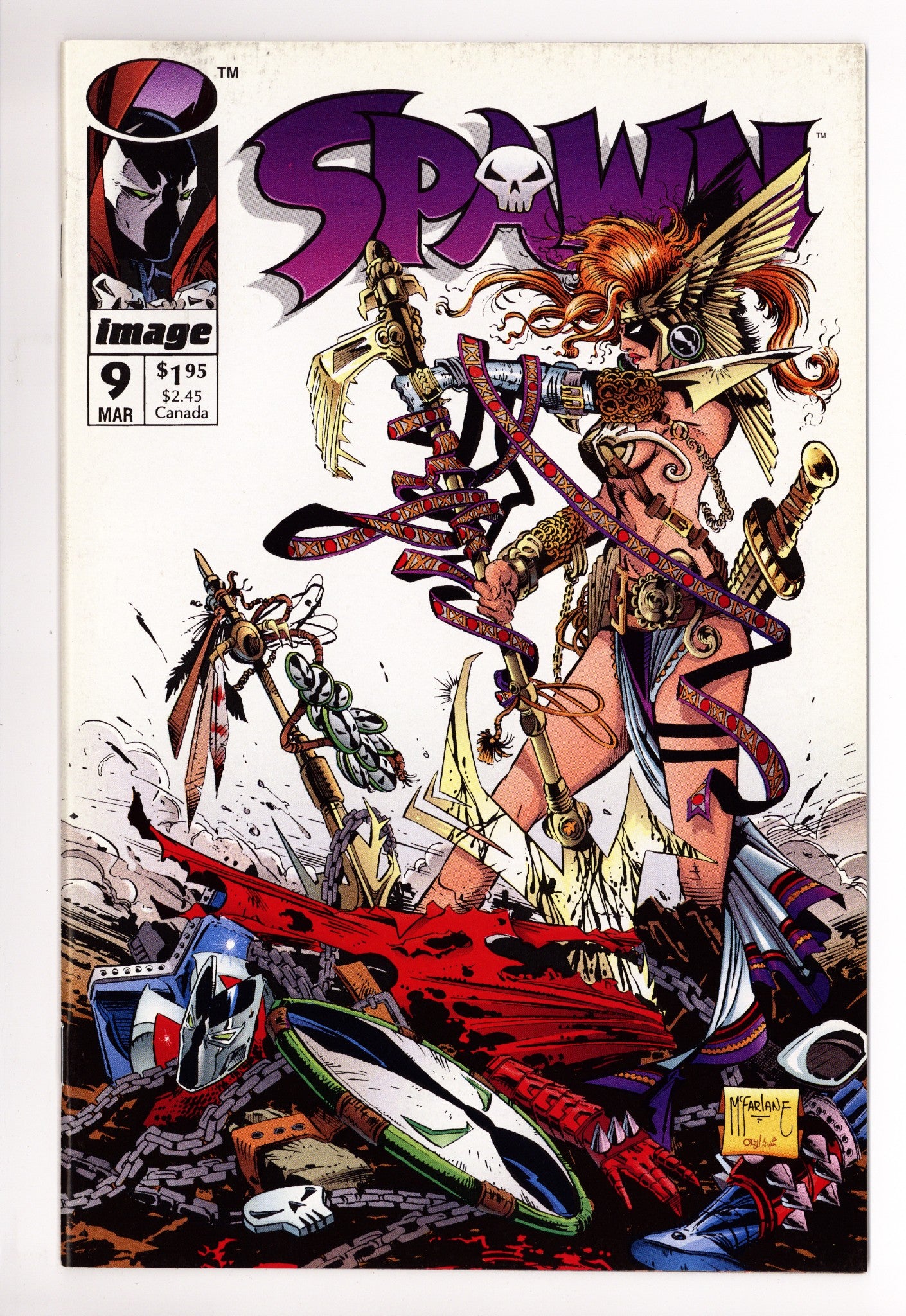 Spawn 9 VF- (7.5) (1993) 