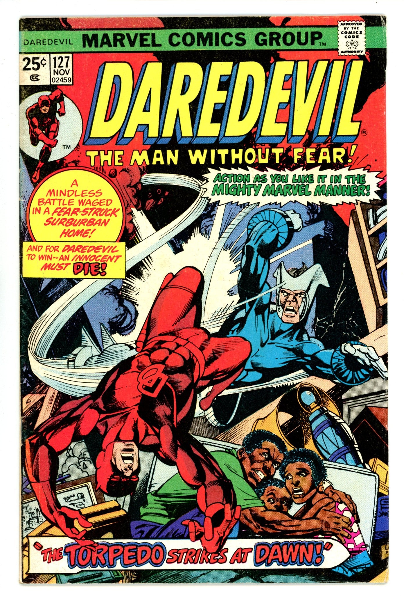 Daredevil Vol 1 127 FN (6.0) (1975) 