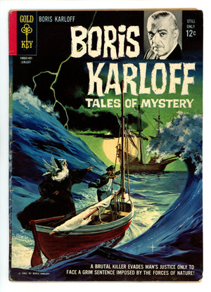 Boris Karloff Tales of Mystery 6 VG+ (4.5) (1964) 