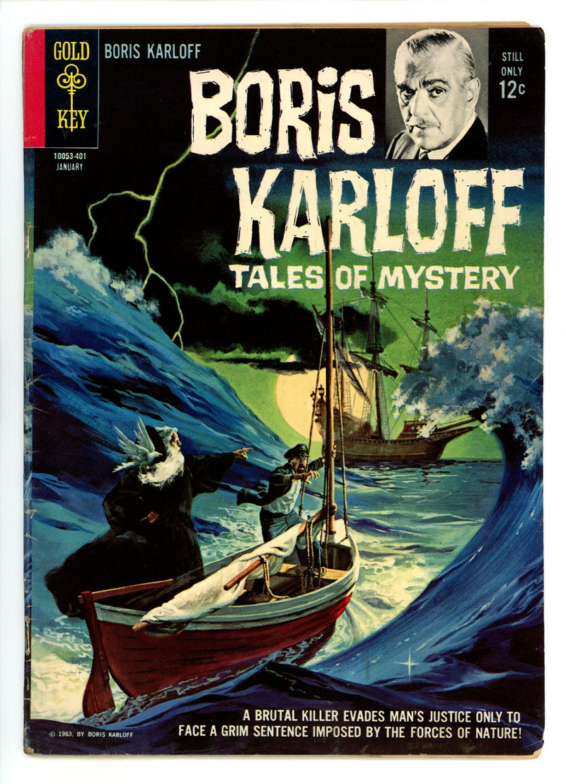 Boris Karloff Tales of Mystery 6 VG+ (4.5) (1964) 