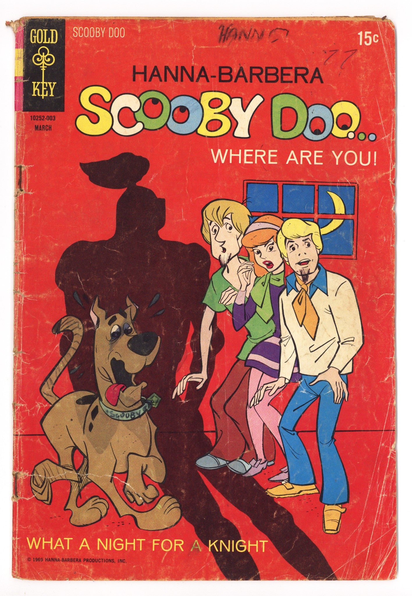 Hanna-Barbera Scooby Doo... Where Are You! 1 GD (2.0) (1970) 