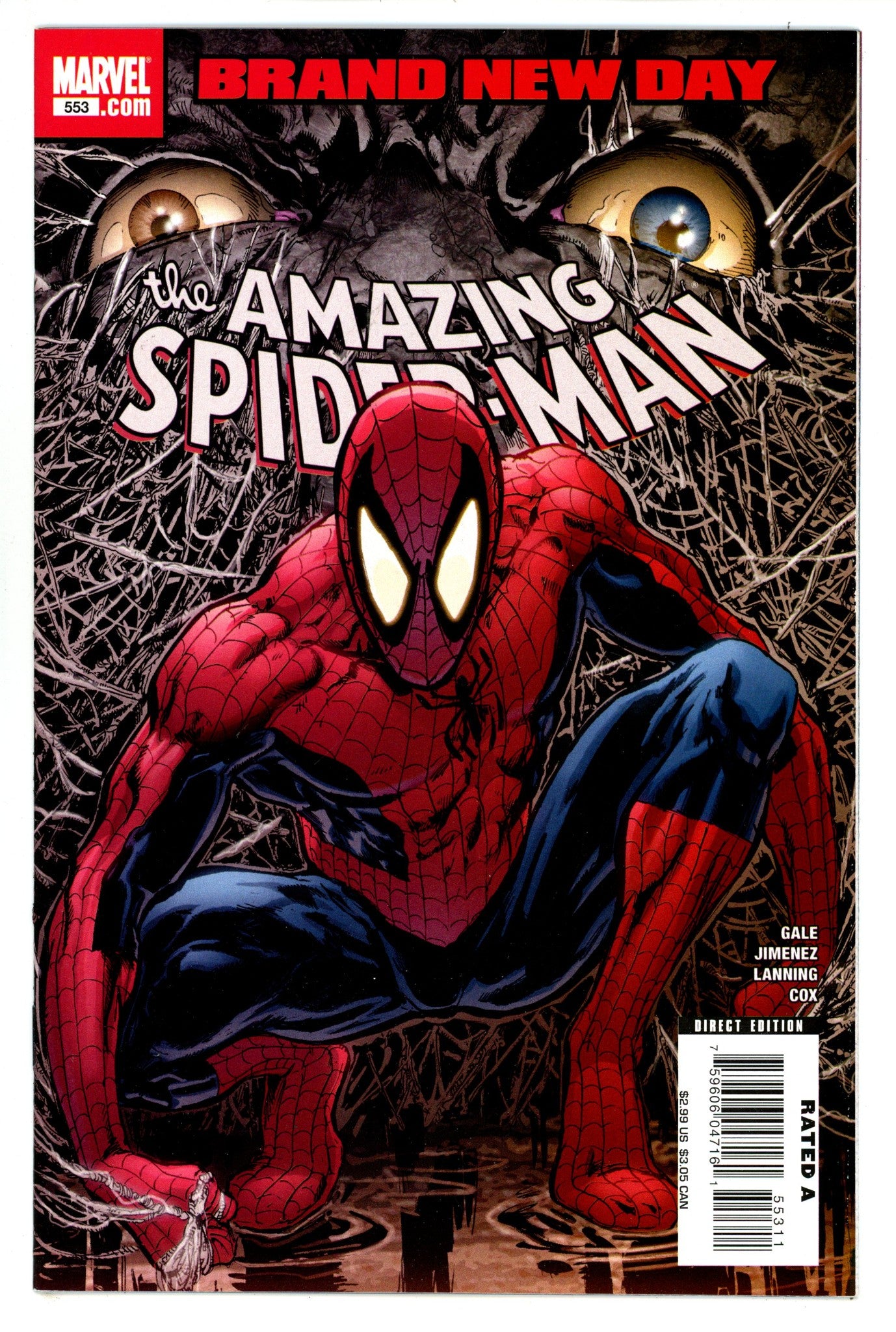 The Amazing Spider-Man Vol 2 553 VF+ (8.5) (2008) 