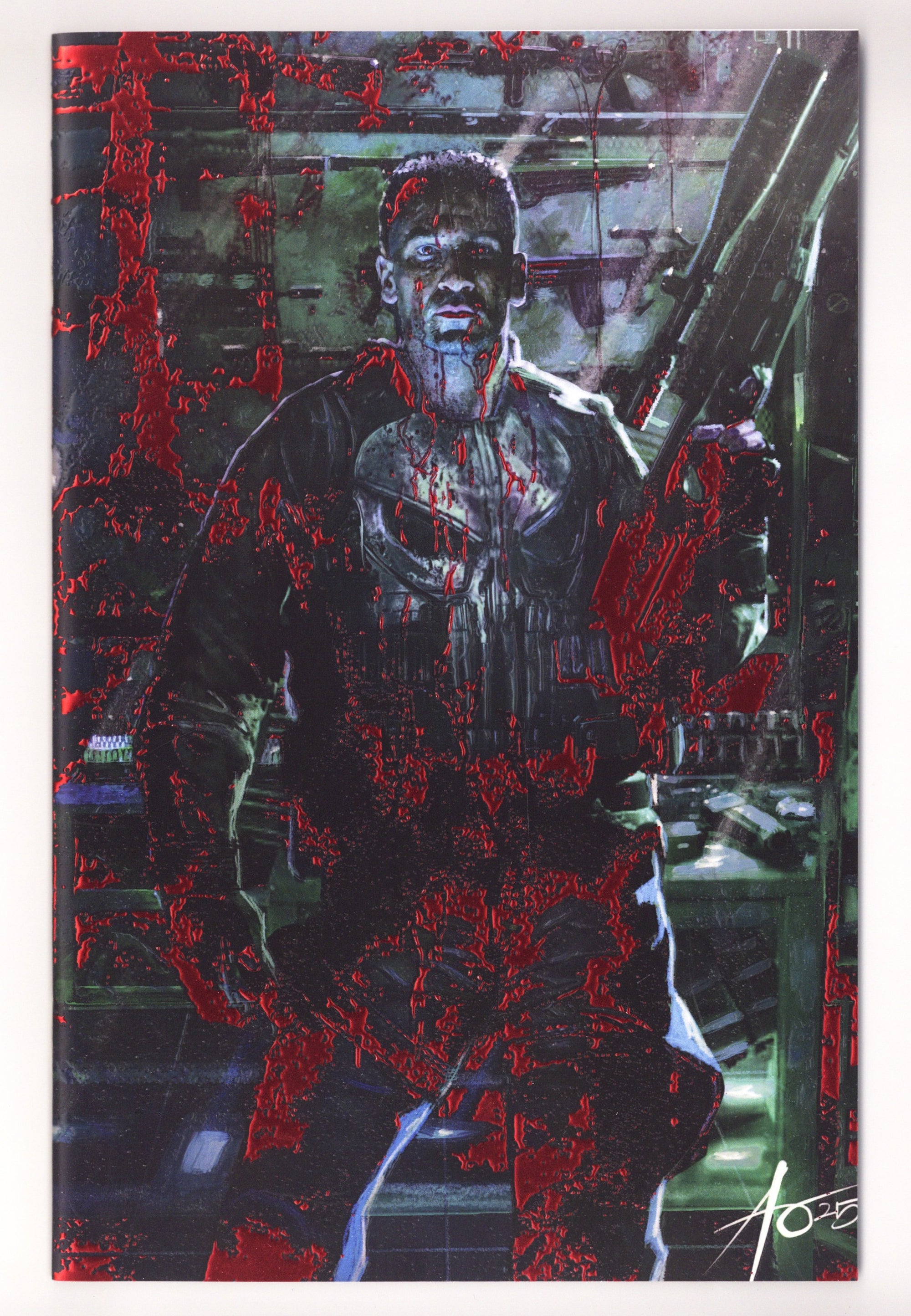 Fame: Charlie Cox   1  VF/NM (9.0) /300  (2025) Ao Red Foil Virgin Exclusive Variant  