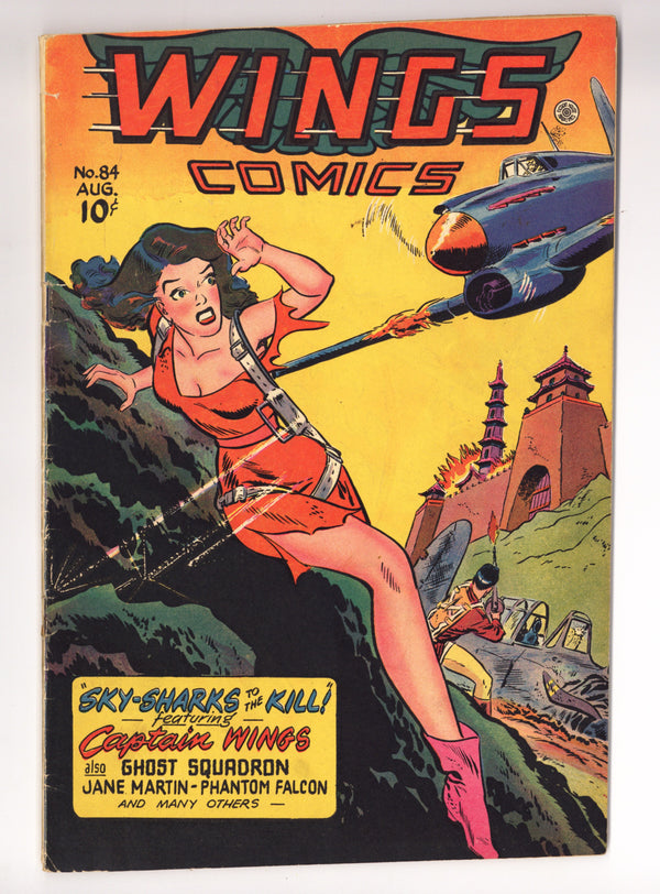 Wings Comics 84 VG/FN (5.0) (1947)
