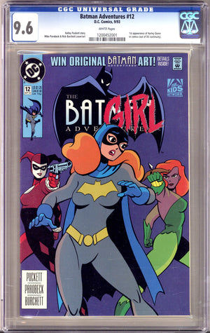 The Batman Adventures Vol 1 12 CGC 9.6 (NM+) (1993)