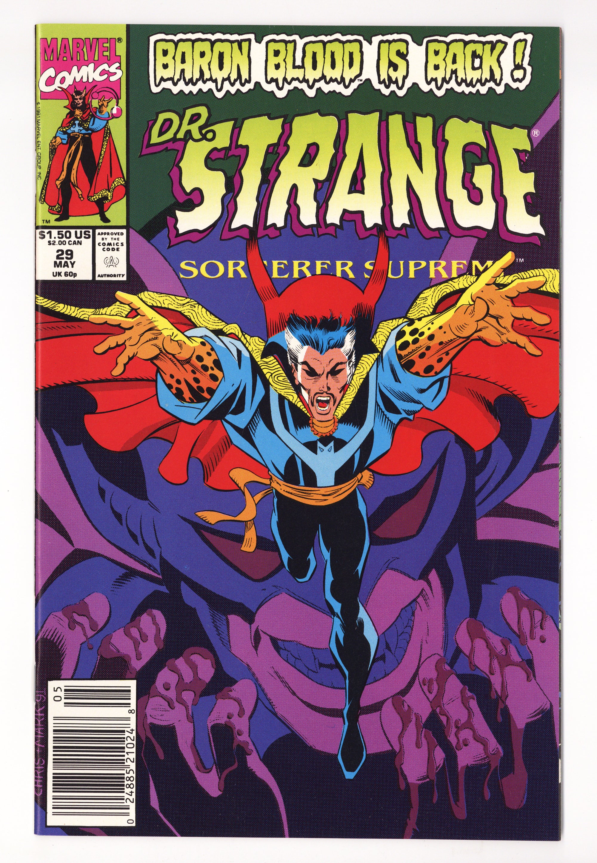 Doctor Strange, Sorcerer Supreme 29 High Grade (1991) 
