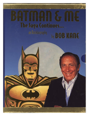 Batman & Me: The Saga Continues- An Autobiography HC Mid Grade Slipcase (1996)