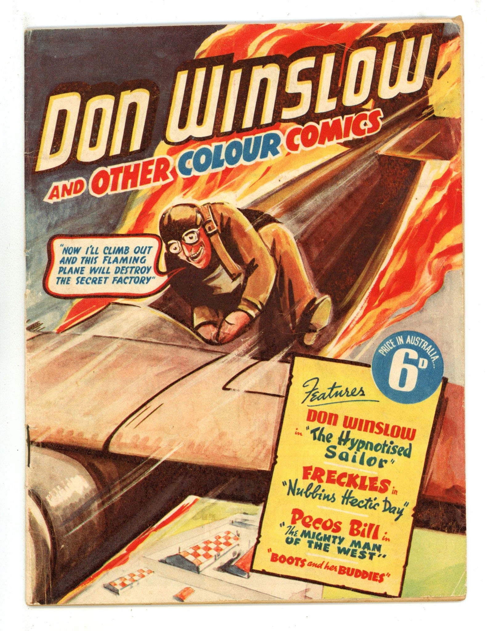 Don Winslow and Other Colour Comics [nn] VG (4.0) () 