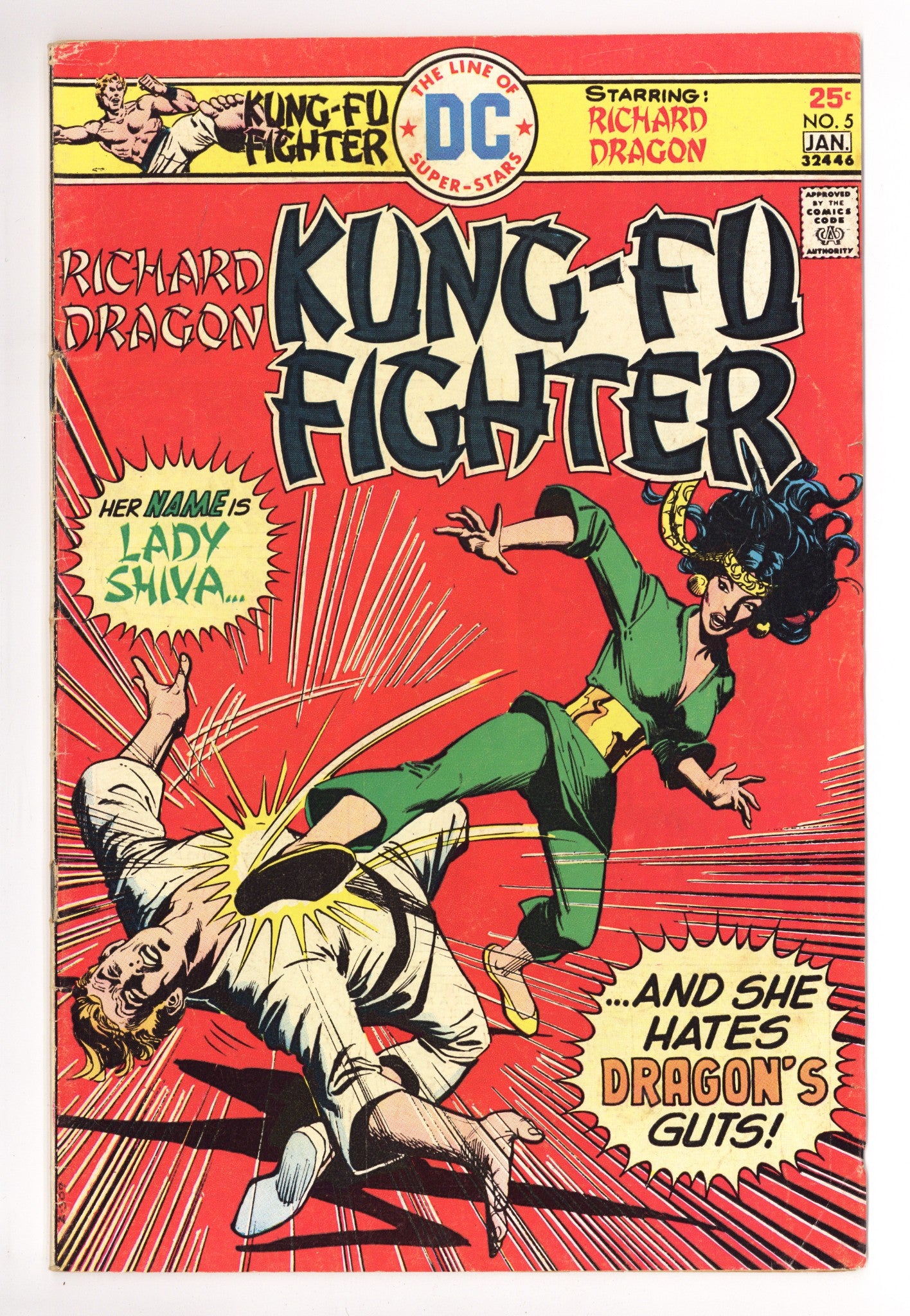 Richard Dragon, Kung-Fu Fighter 5 Low Grade (1975) 