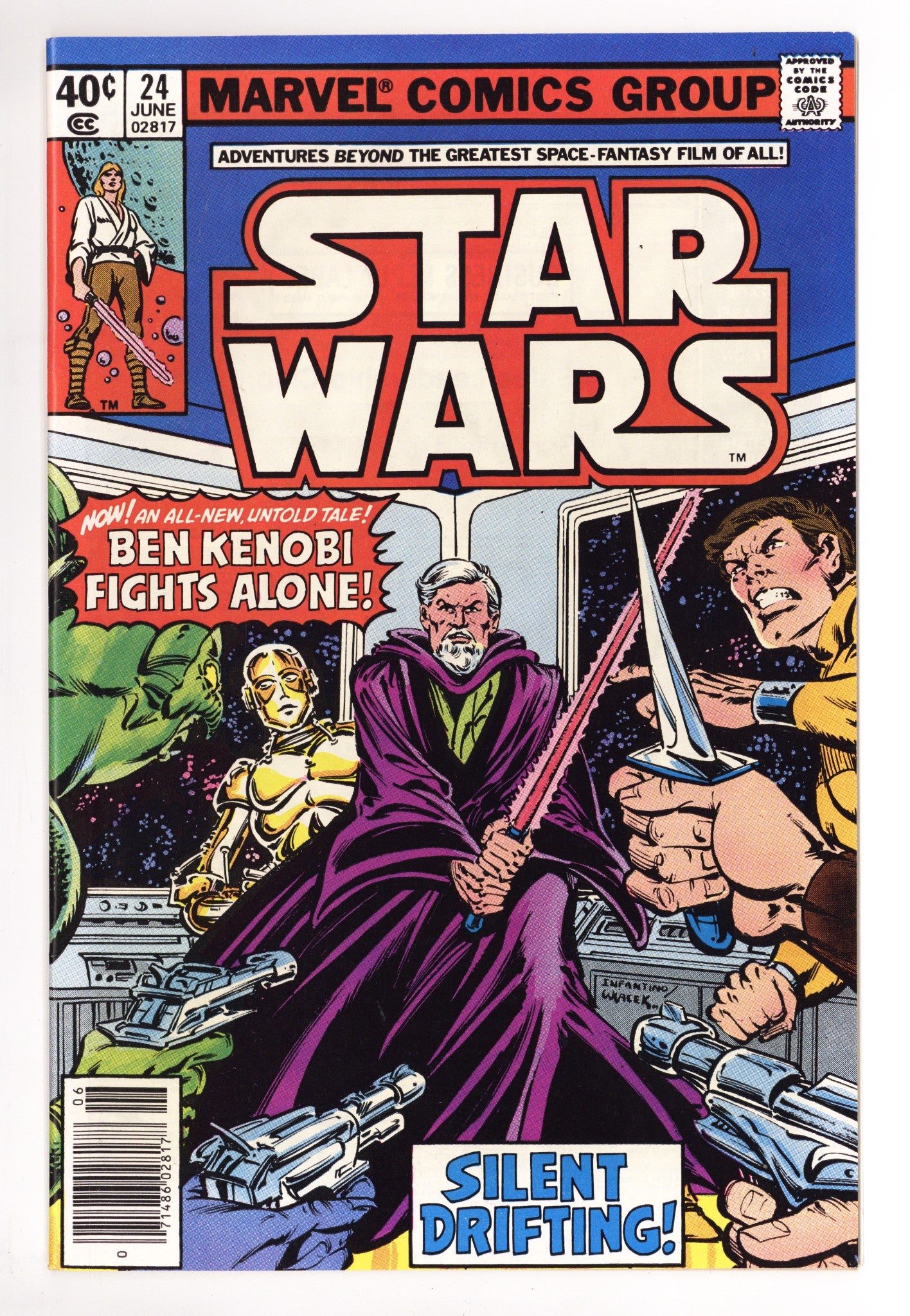 Star Wars Vol 1 24 NM- (9.2) (1979) Newsstand 