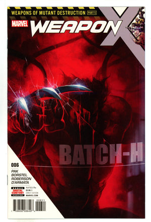 Weapon X Vol 3 6 High Grade (2017)