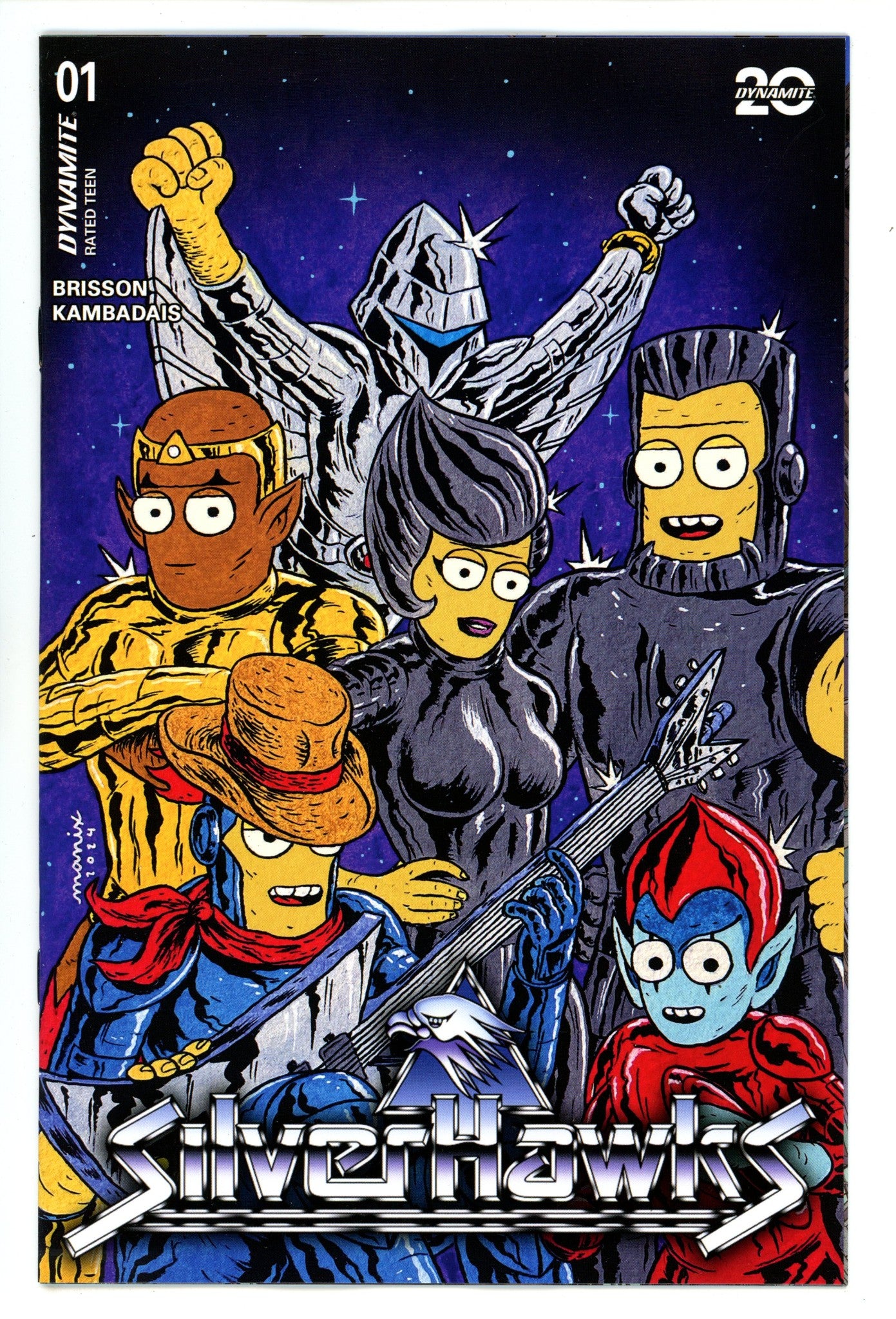 Silverhawks 1 Abrera Variant (2025)