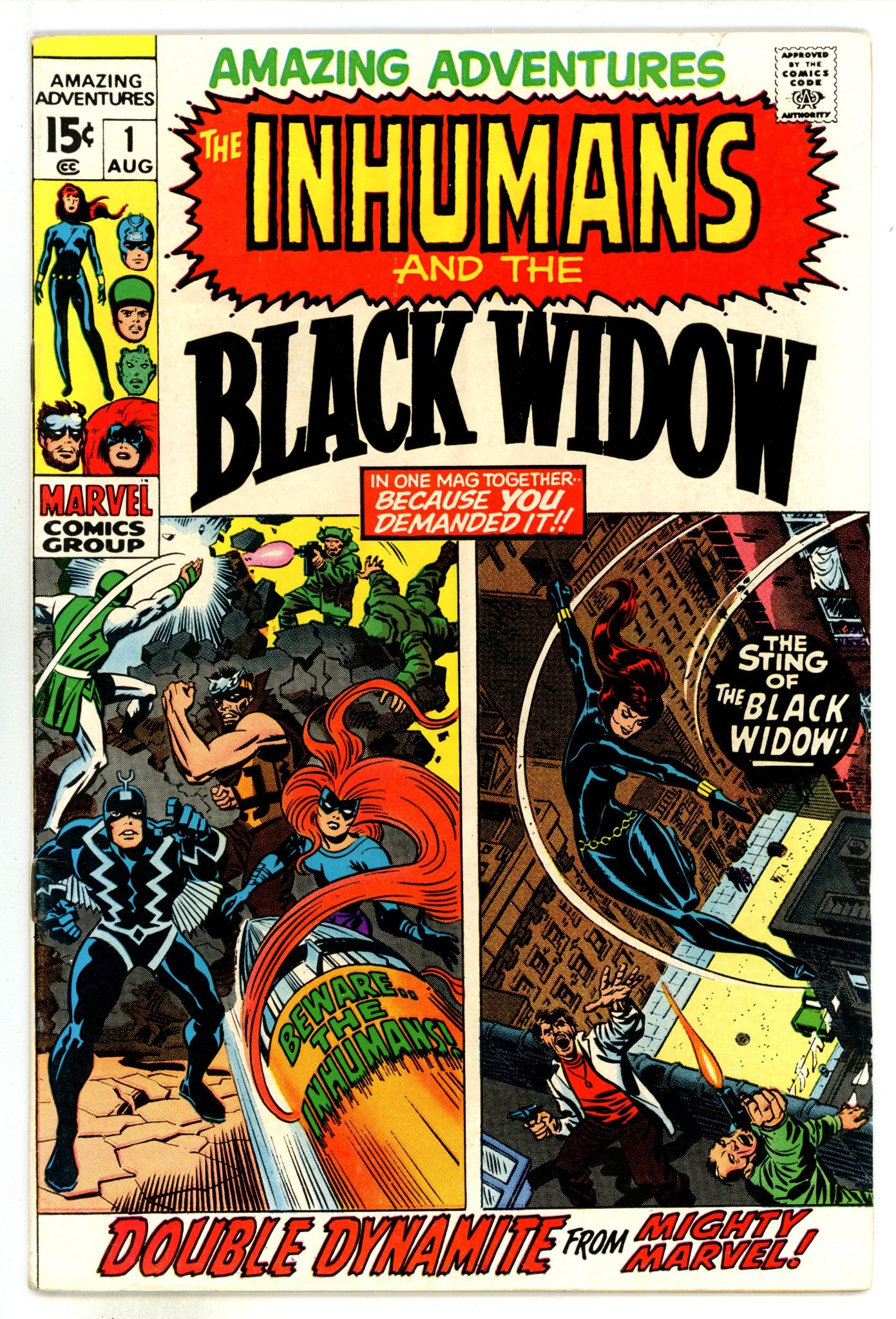 Amazing Adventures Vol 2 1 VF- (7.5) (1970) 