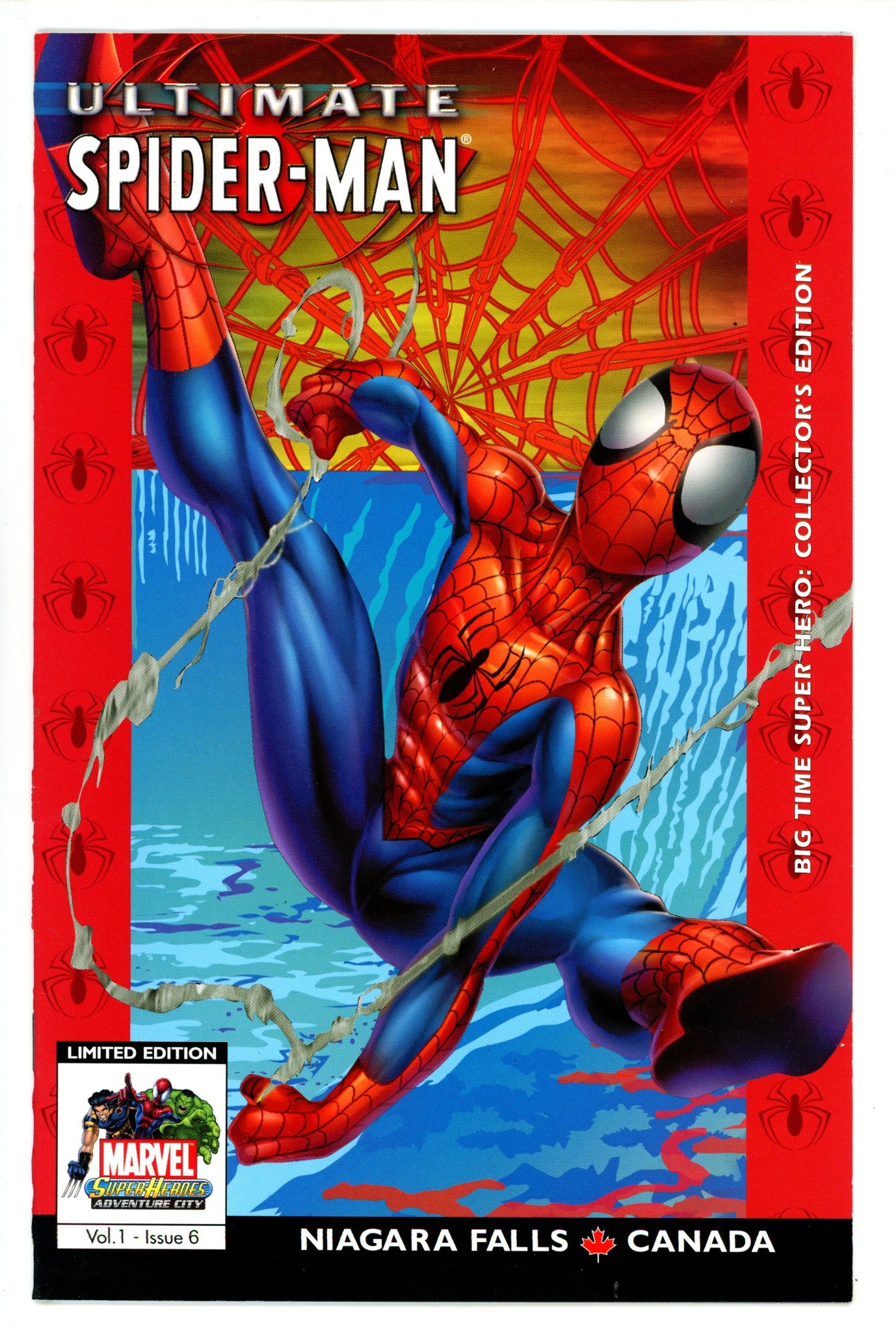 Ultimate Spider-Man Vol 1 6 VF+ (8.5) Niagara Falls (2007) 
