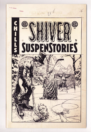 EC Shiver Suspenstories 2 1 Weaver B&W Incentive NM (2025)