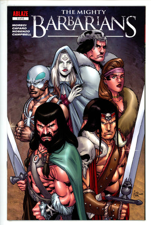 The Mighty Barbarians 5 High Grade (2023) Casas Variant