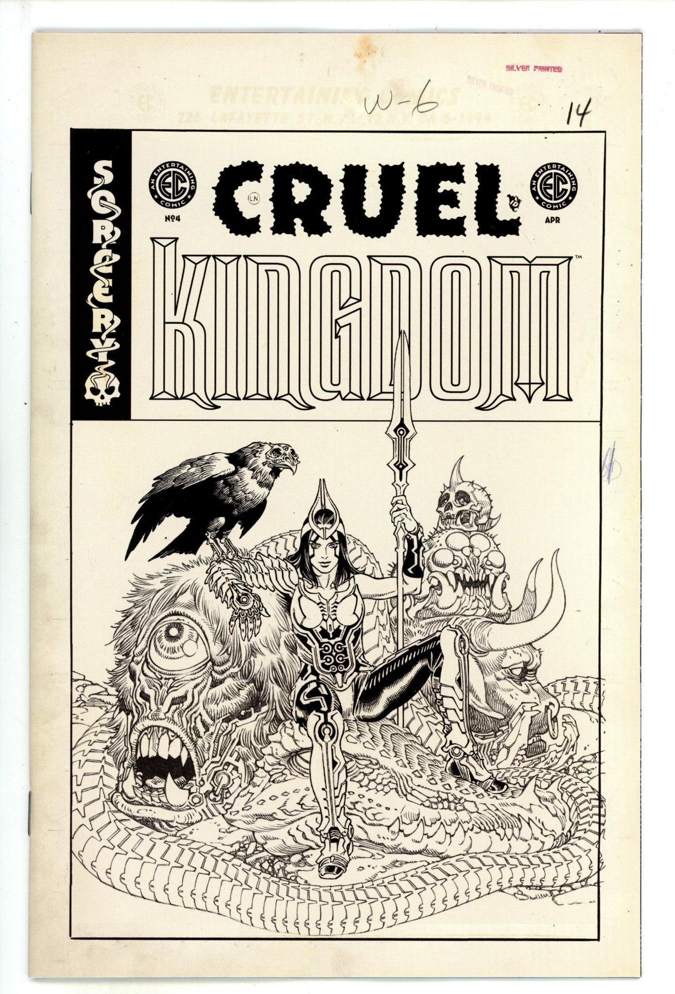 EC Cruel Kingdom 4 Pollina B&W Incentive Variant NM (2025)
