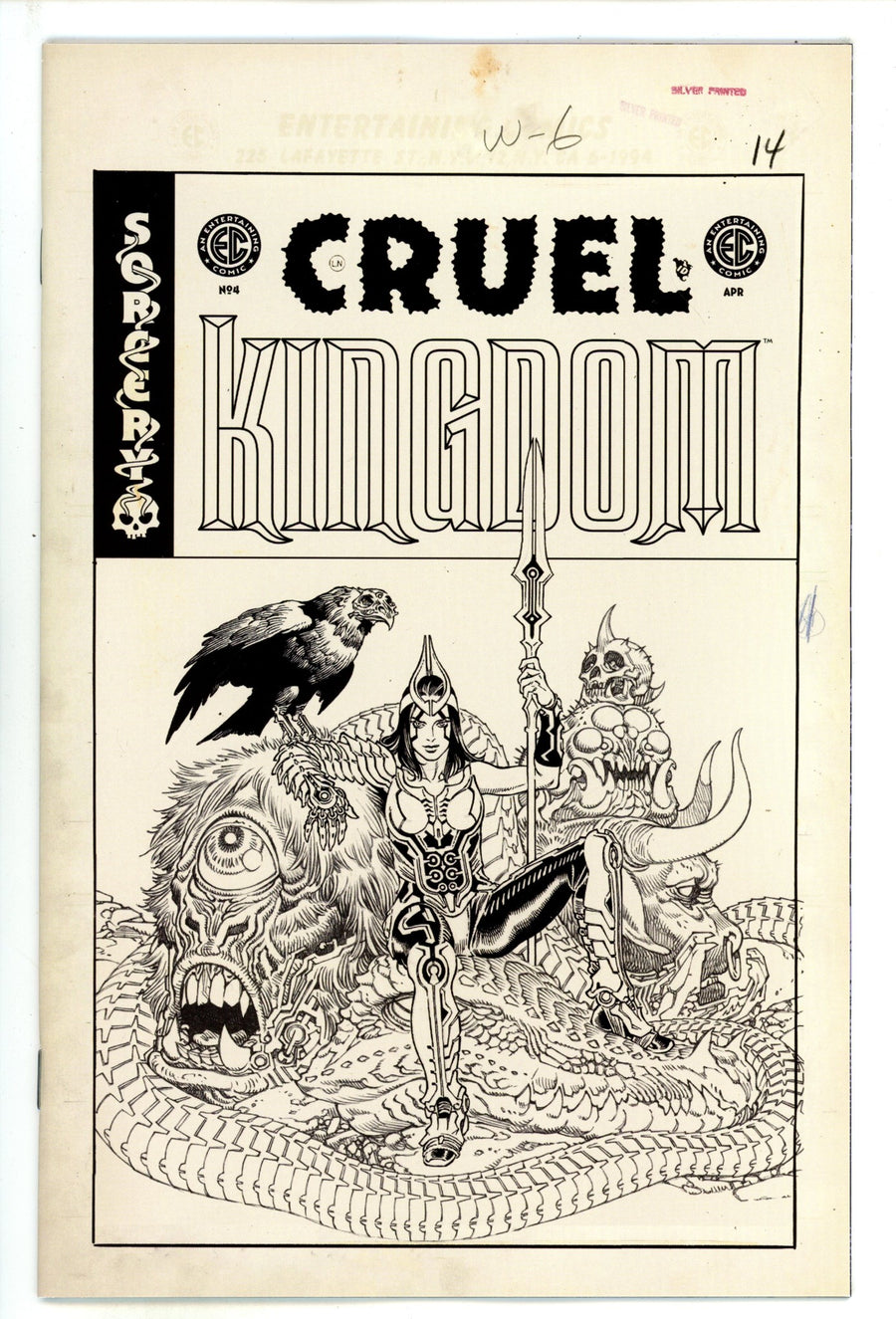 EC Cruel Kingdom 4 Pollina B&W Incentive Variant NM (2025)