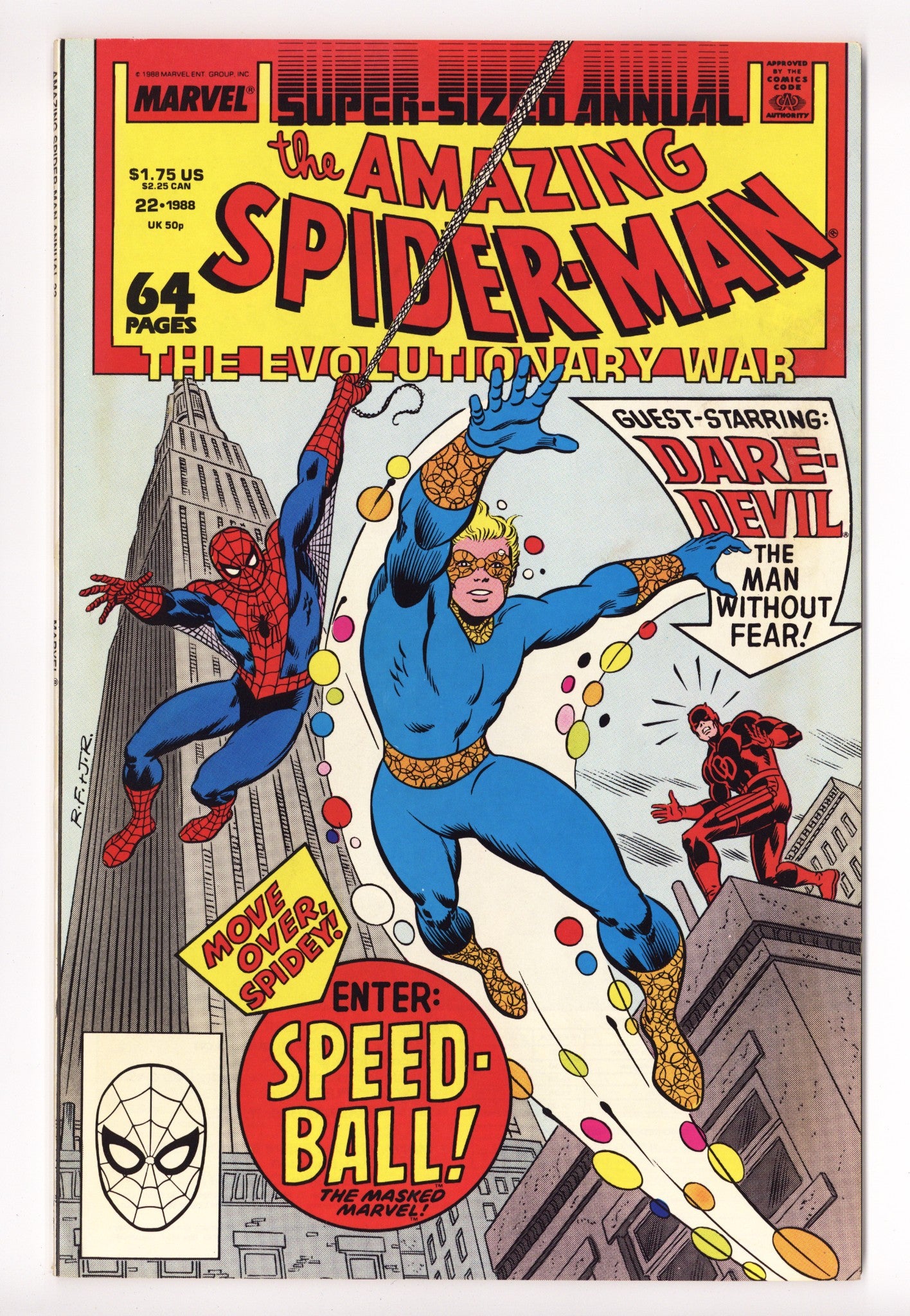 The Amazing Spider-Man Annual Vol 1 22 VF+ (8.5) (1988) 