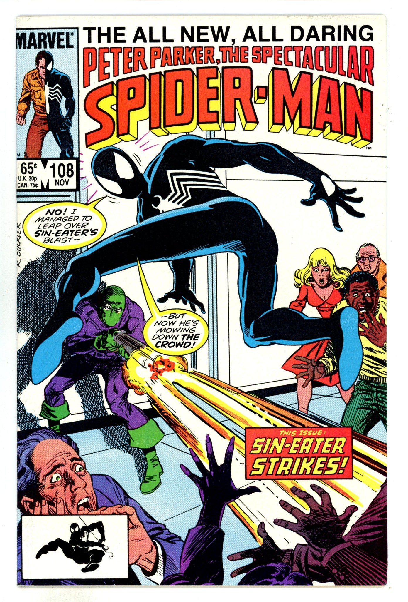 The Spectacular Spider-Man Vol 1 108 High Grade (1985) 