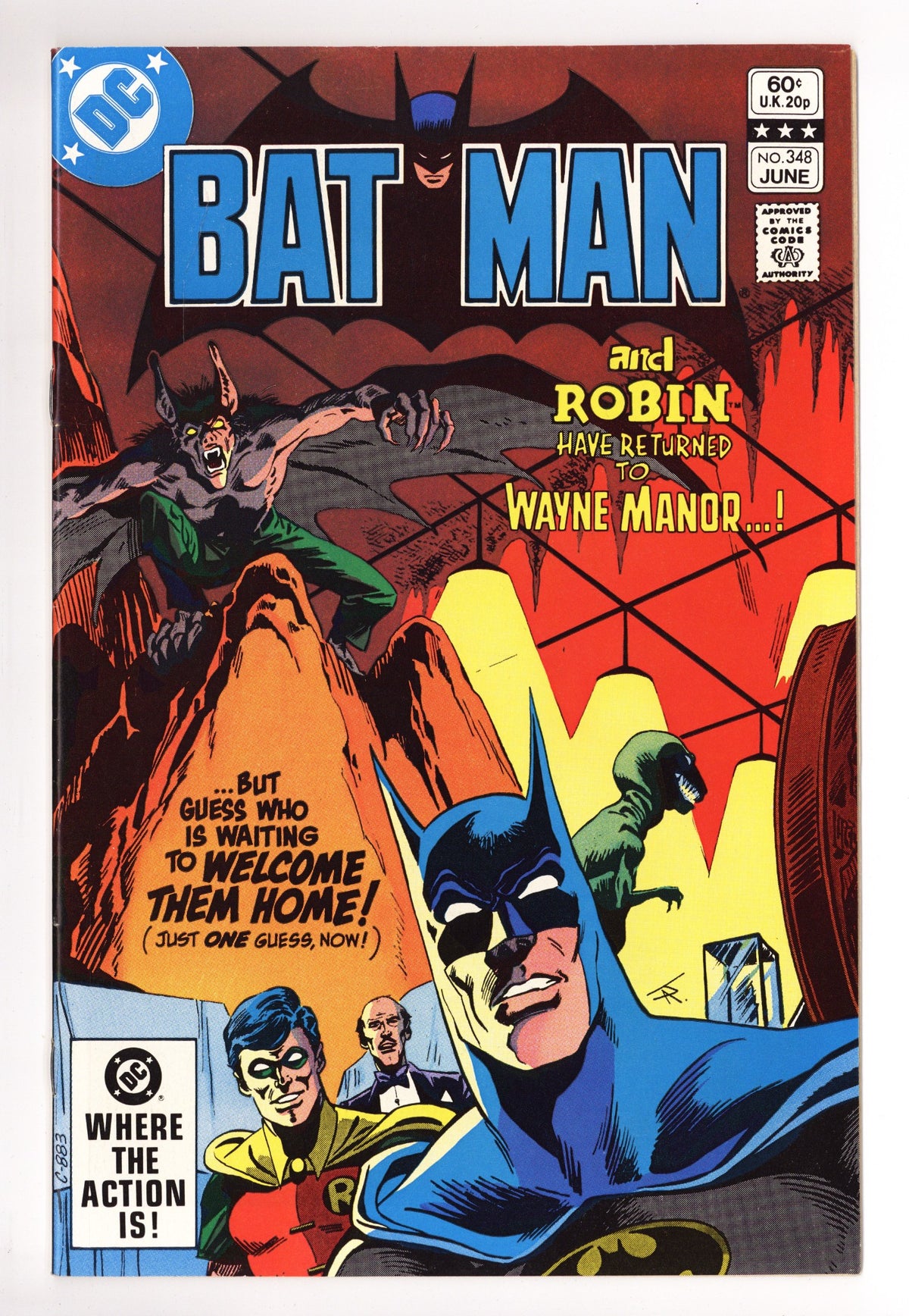 Batman Vol 1 348 VF (8.0) DC (1982) | CaptCan Comics — CaptCan Comics Inc