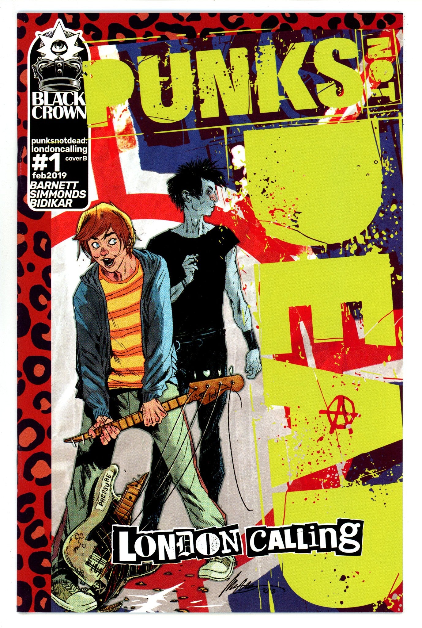 Punks Not Dead: London Calling 1 High Grade (2019) Albuquerque Variant 
